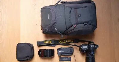 Nikon D750 plus výbava