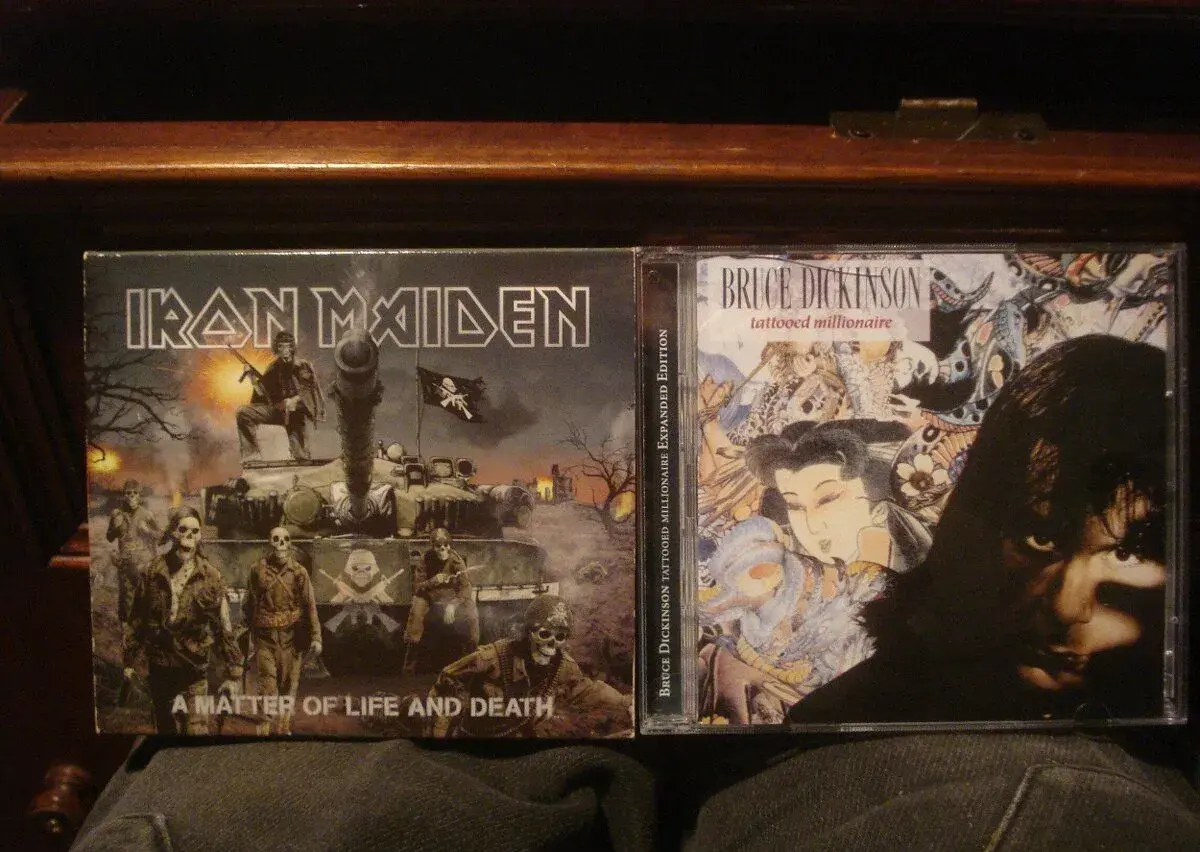 CD CLAPTON MADONNA GNR BEATLES I.MAIDEN LEPPARD ZEPPELIN YES