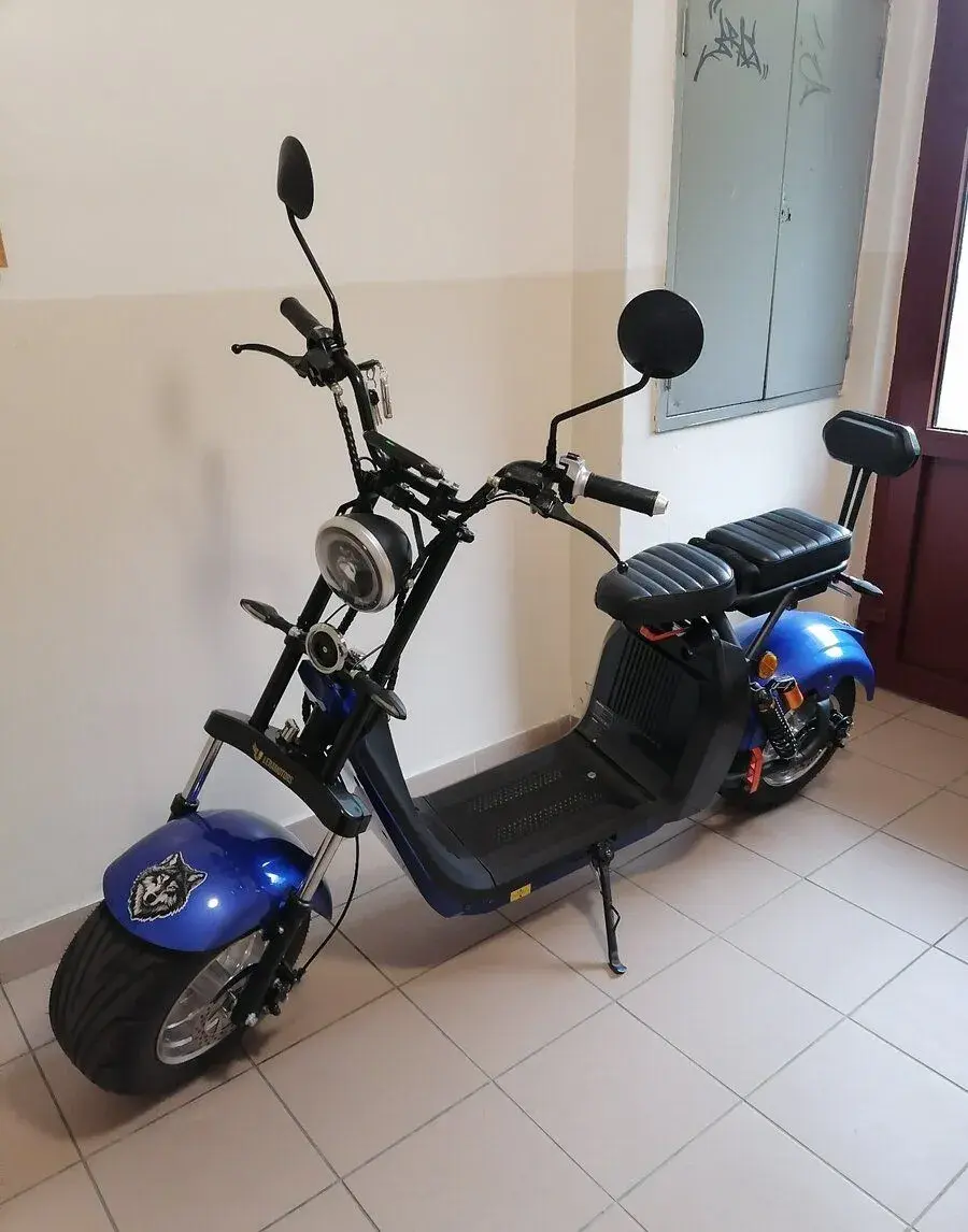 Elektro kolobežku Leramotors scooters C2 2000w Modrá