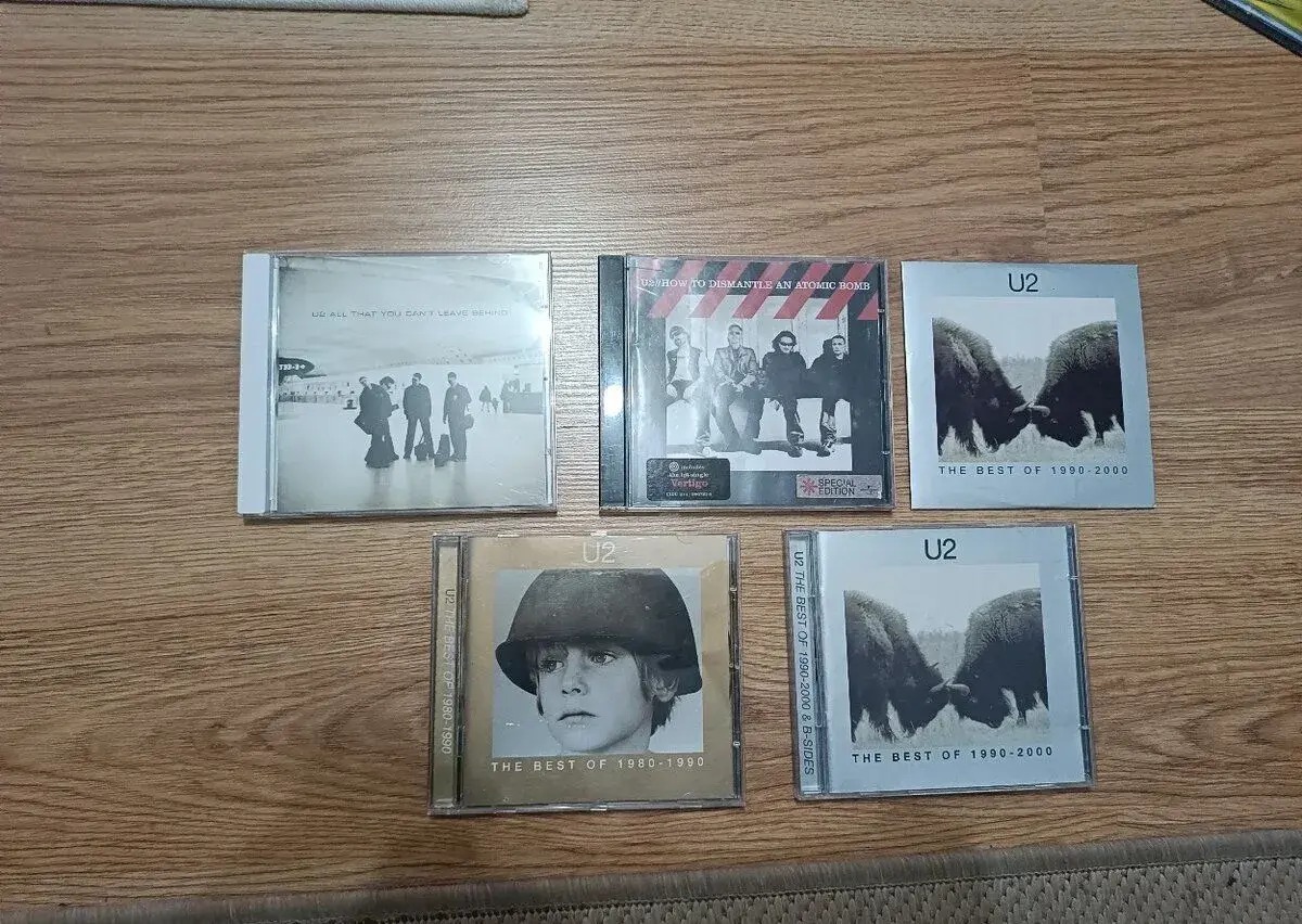 U2 rôzne cd originál