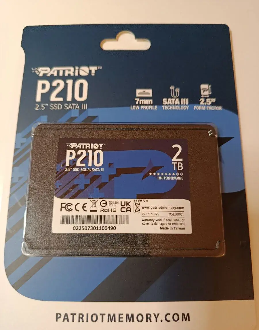 Novy SSD 2TB