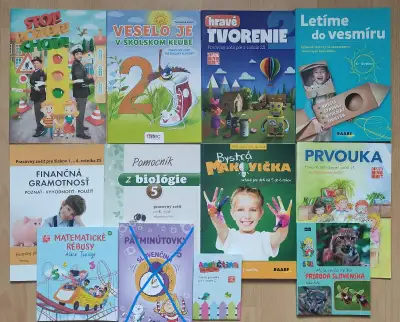Rôzne pracovné zošity a knihy