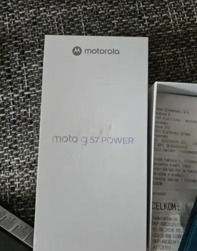 MOTOROLA MOTO G57 POWER,FARBA PANTONE CORSAIR-GREEN,12/256