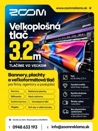 Veľkoformátova tlač 3.2m