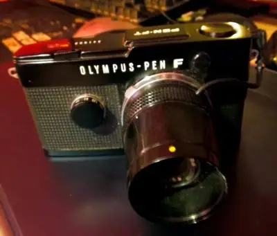 Olympus pen FT v čiernom prevedení