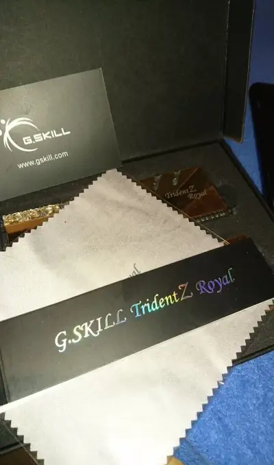 G.Skill Trident Royal Gold 32GB 3600 MHz DDR4 doživotná zar.