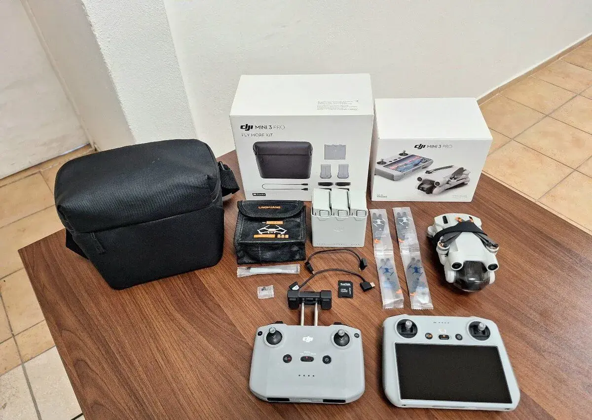 DJI mini 3 Pro + Fly more kit