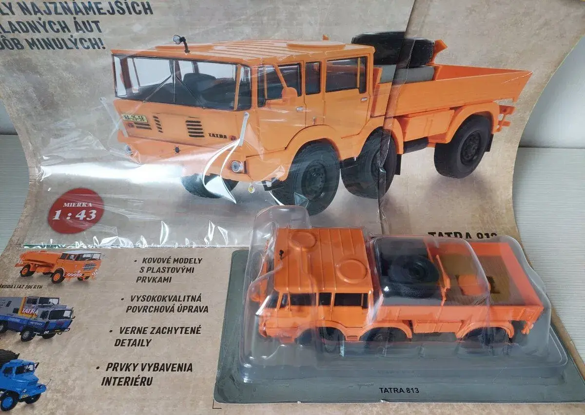 Tatra 813 a Škoda Liaz 706 - De Agostini 1:43