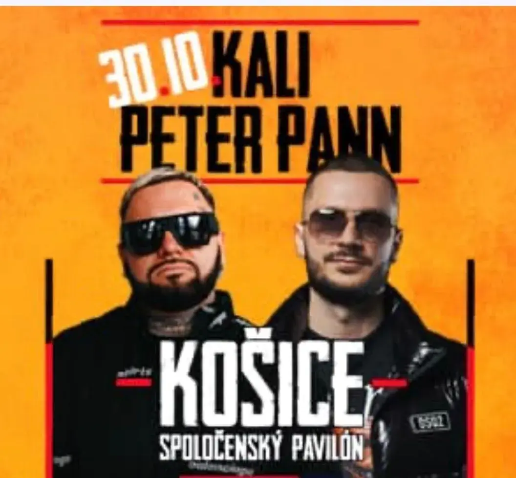 Kali Kosice 30.10.2026 - 2 VIP listky