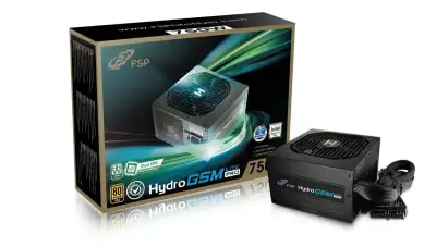 Zdroj FSP Hydro GSM Lite PRO 750W, 80 Plus Gold, semi