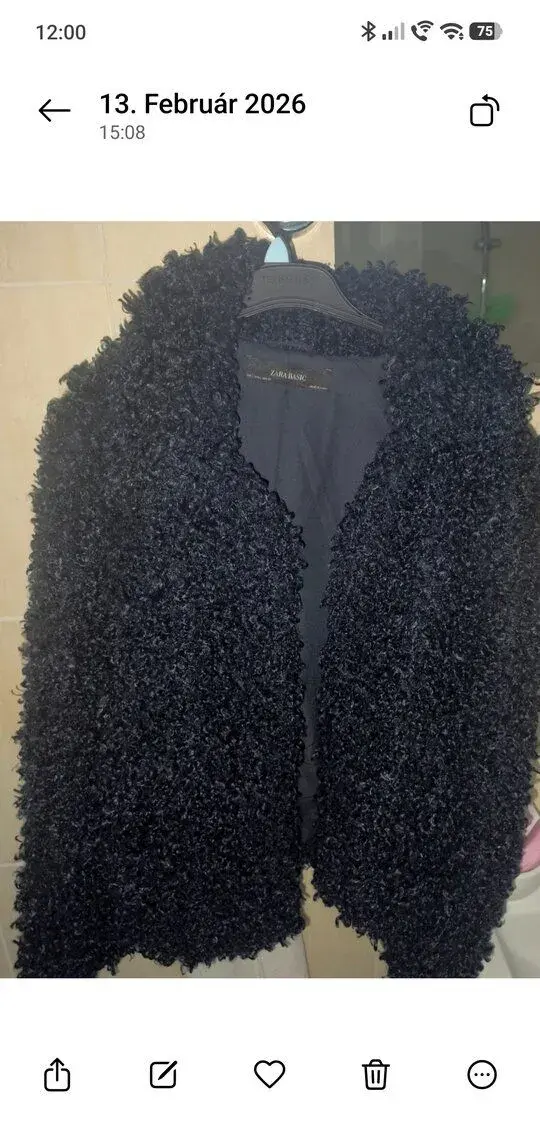 Kabát Zara veľkosť L