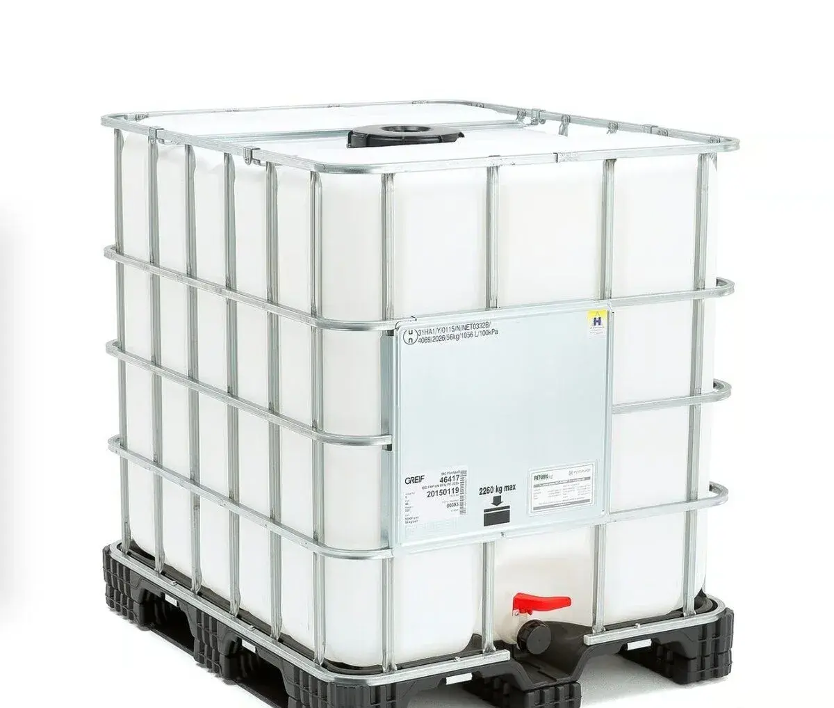 Plastova nadrz IBC kontajner 1000l barel sud