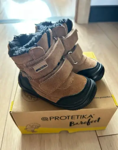 Zimné čižmičky barefoot protetika