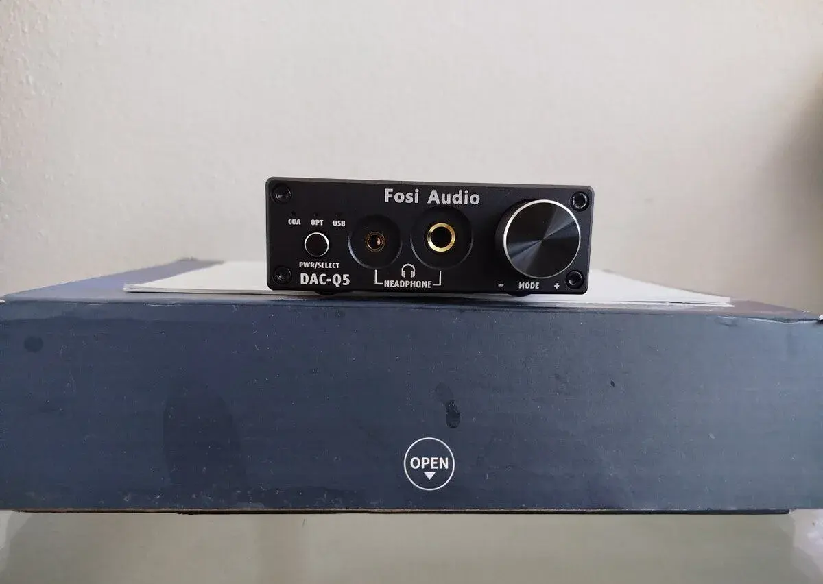 DAC / slúchadlový zosilňovač Fosi Audio DAC-Q5