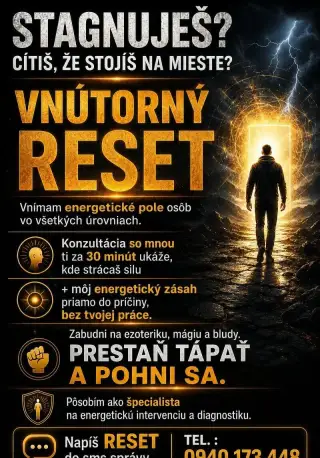 rýchly RESET so mnou