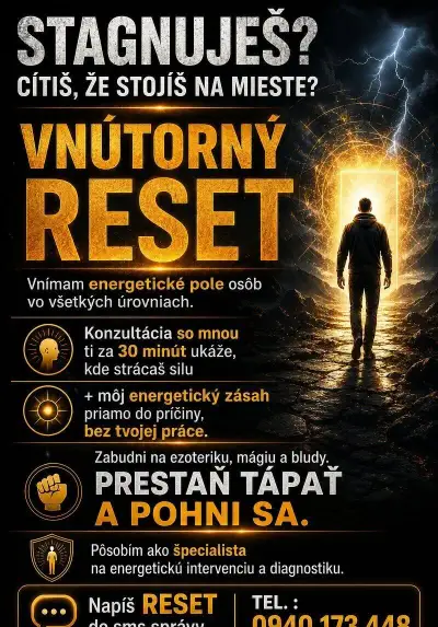 rýchly RESET so mnou
