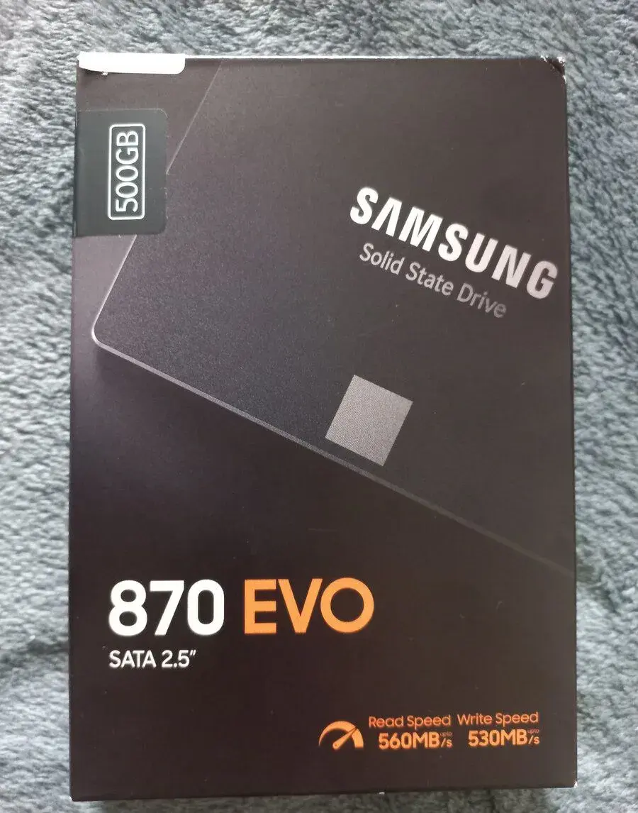 SSD 500GB SAMSUNG 870EVO SATA3 (6.0Gbps)