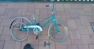 Retro detský bicykel