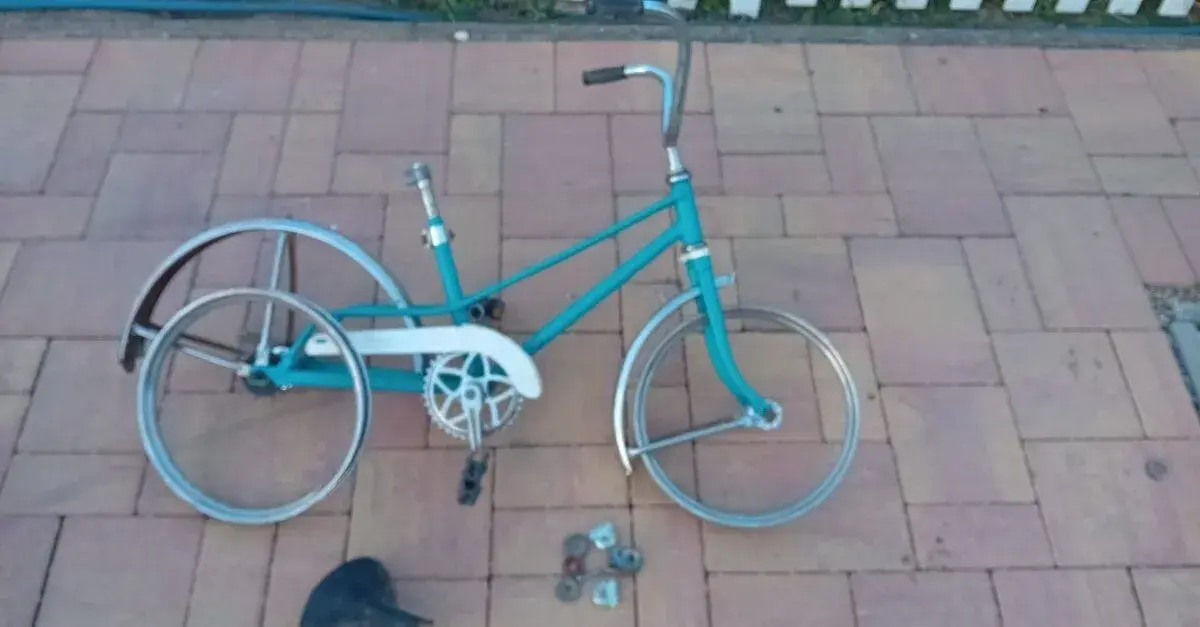 Retro detský bicykel