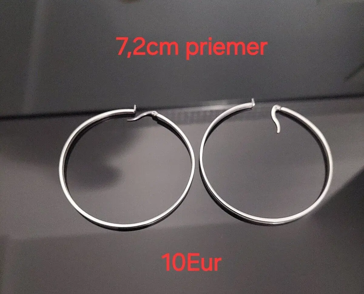 Náušnice chirurgická oceľ