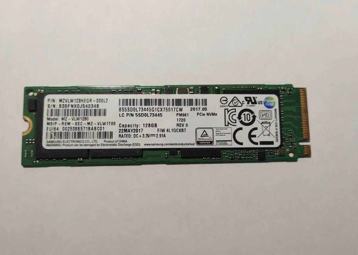 SSD disk M.2 128 Gb