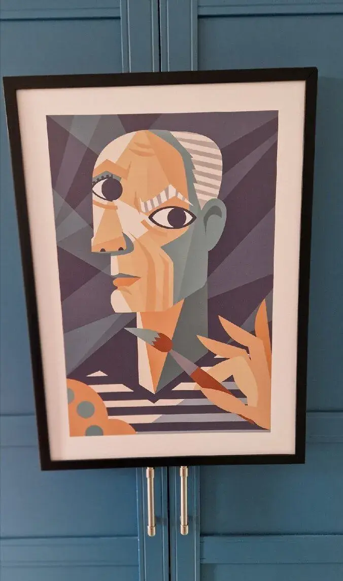 Nástenná dekorácia Westwing „Geo-Artistic No 9”