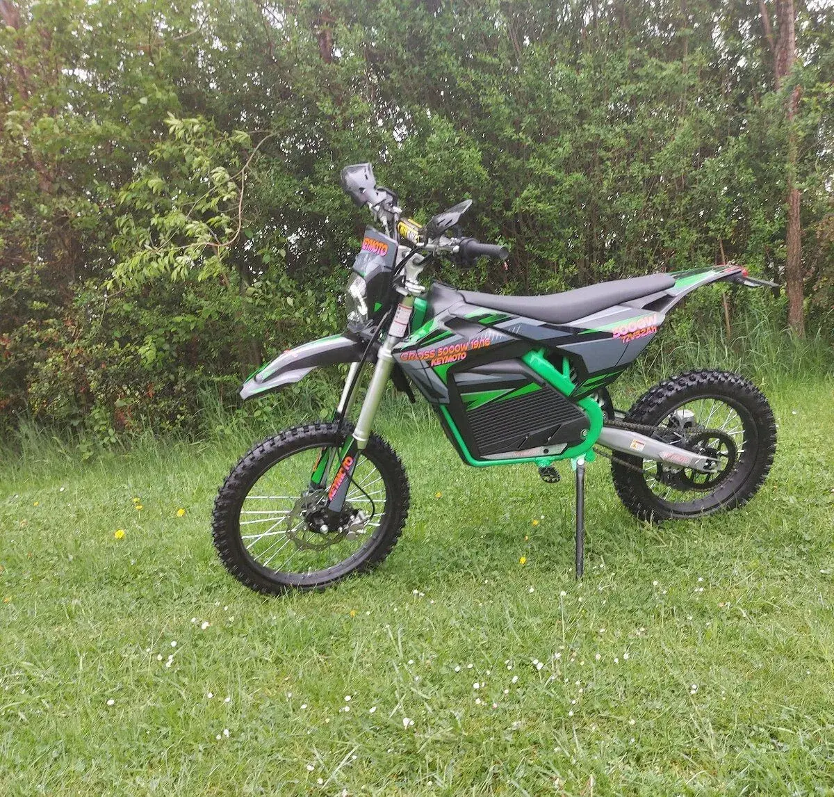 Elektrickú cross motorku 5000 W