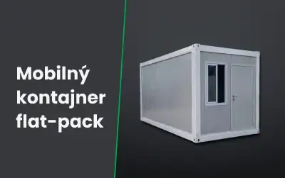 Stavebný rozkladací kontajner