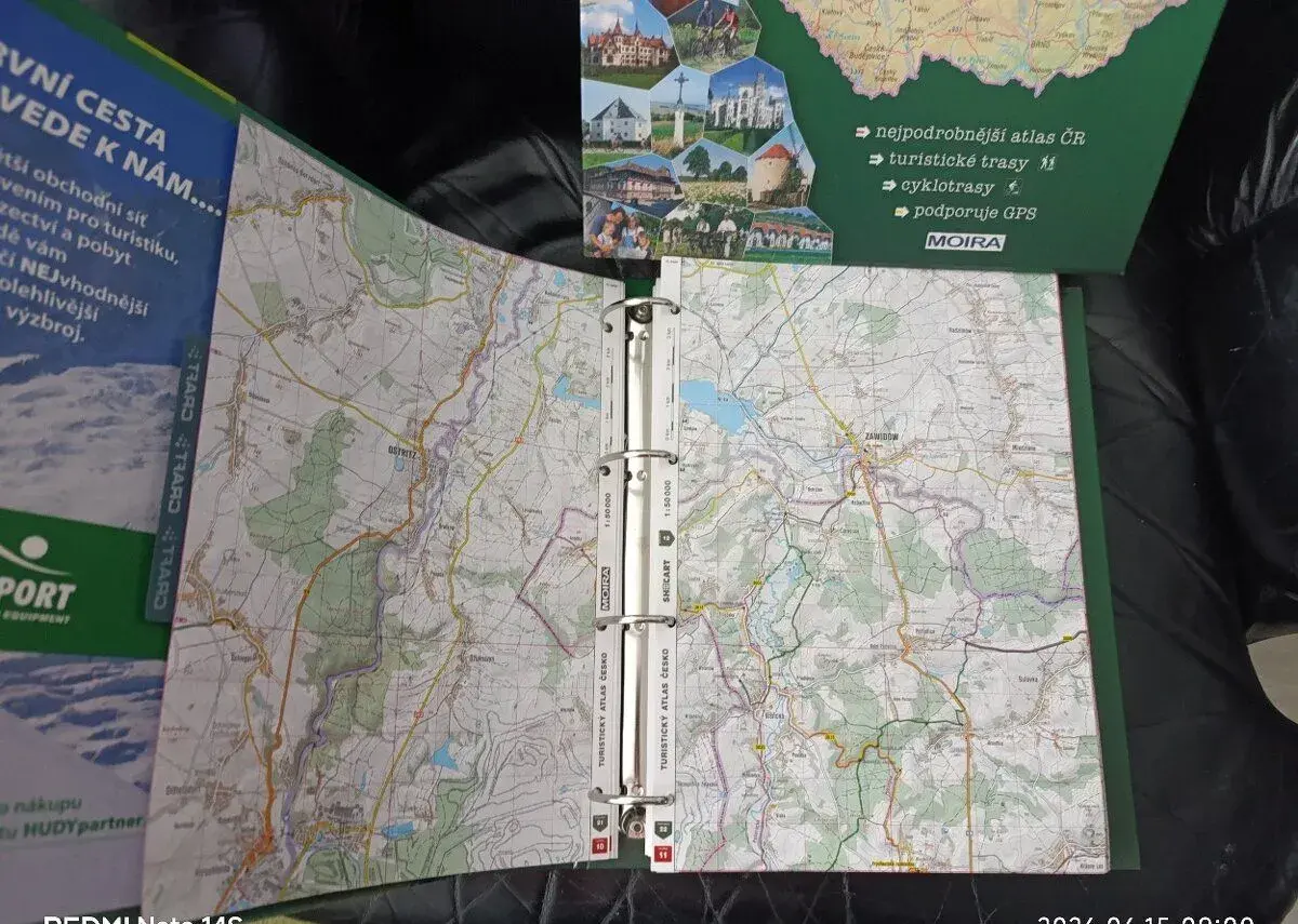 Turistický atlas map ČR a SK