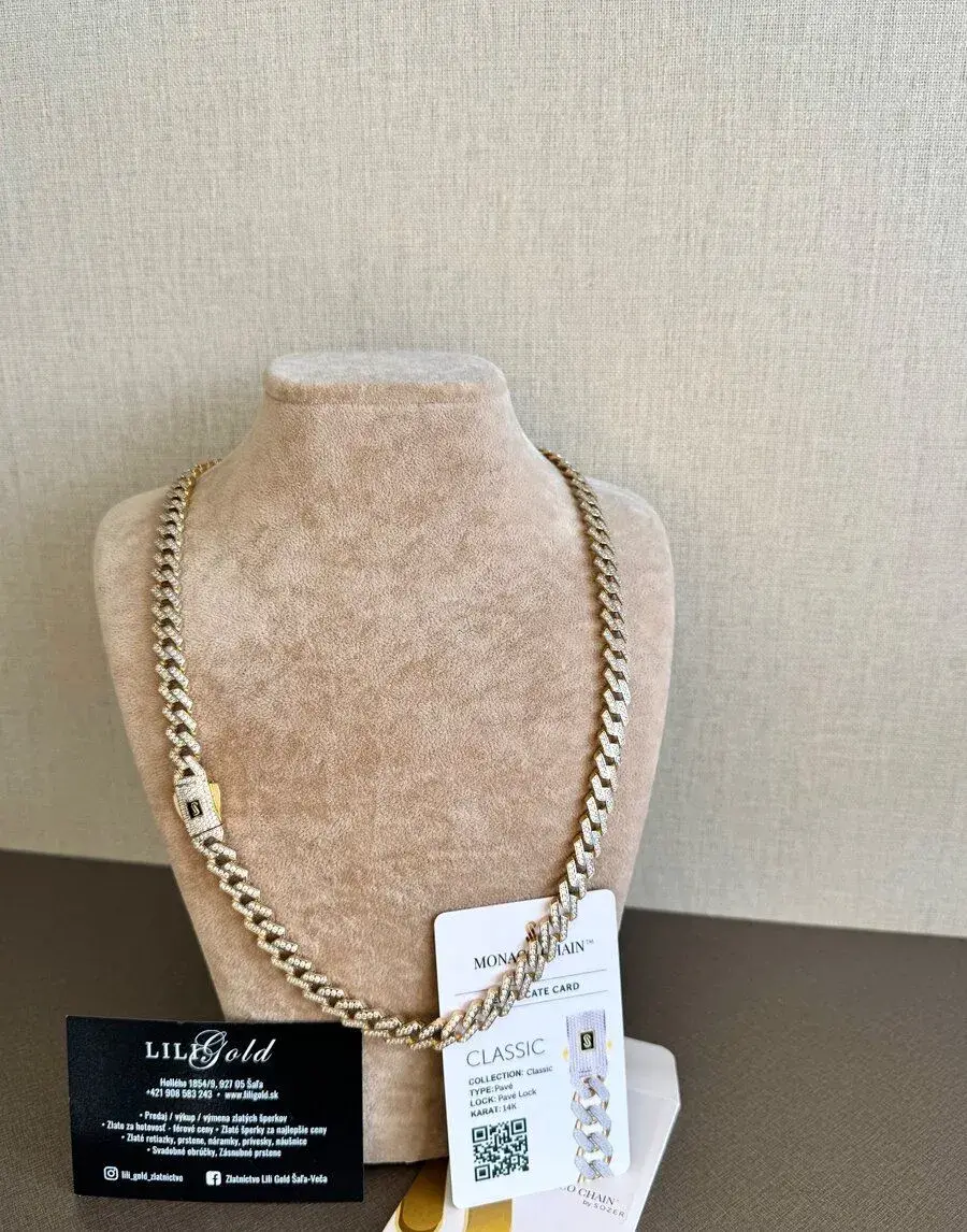 Zlatá retiazka 51.88g 5966€ Nová puncovaná