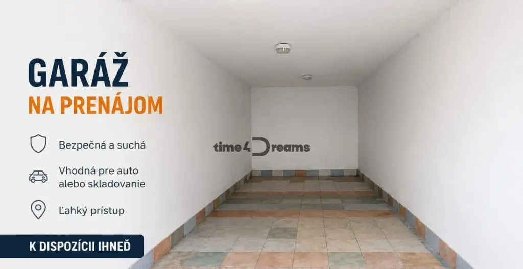 NA PRENAJOM - Garáž na ulici J.Švermu