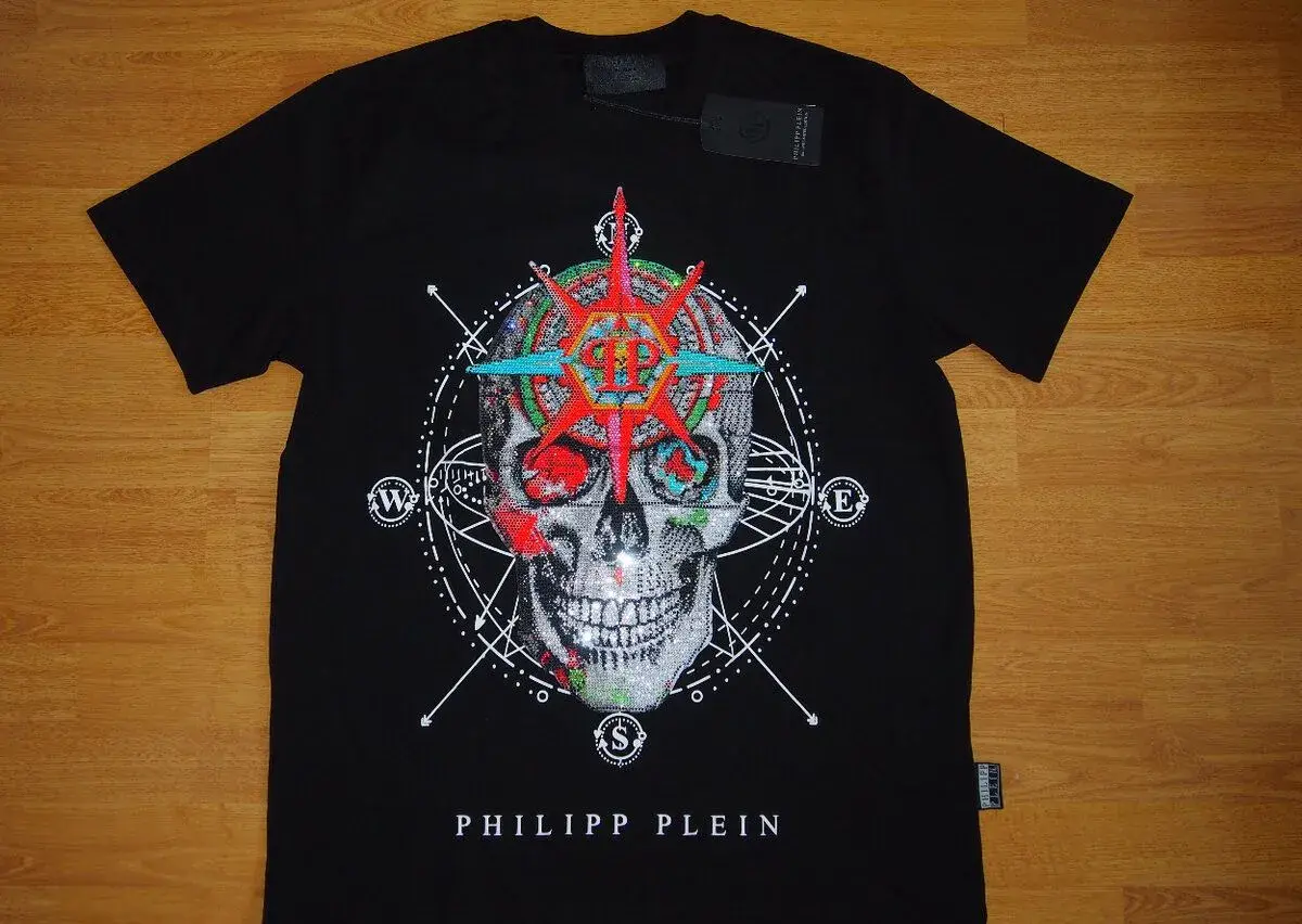 Tričko Philipp plein čierne