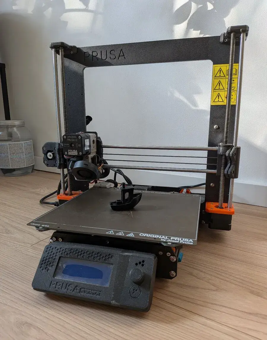 Prusa i3 MK3S+ so Satin sheet a E3D 0.4 noozle