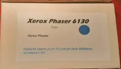 toner cartridge XEROX 6130 (106R01282) cyan modrý