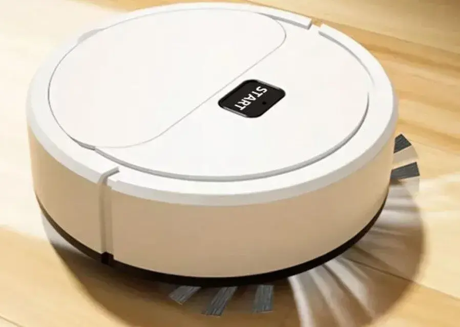 Nový kompaktný šikovný robotický vysávač za balený v krabici