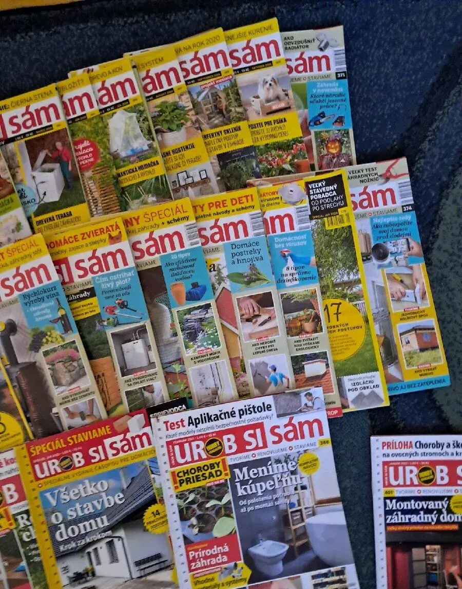 Časopisy urob si sám a záhradkar