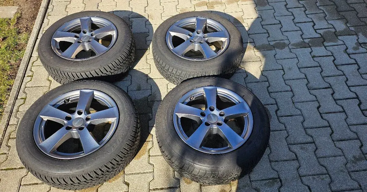 Zimné pneu s Alu diskami