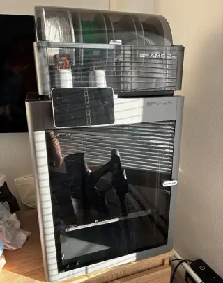 3D tlačiareň Bambu lab P2S kombo+ materiál