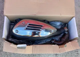 Vespa GTS300 supersport 2022 - nový výfuk