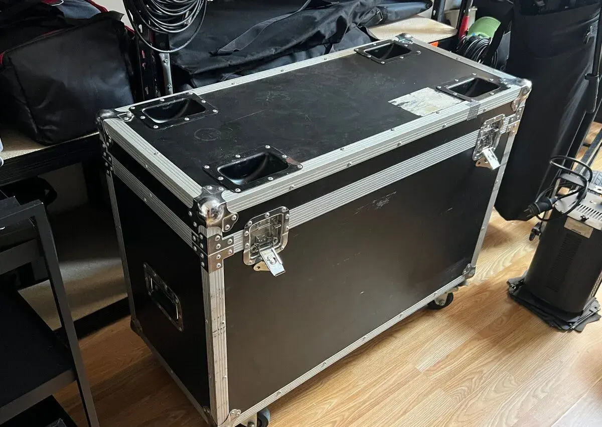 Flight case na 2× Moving Head