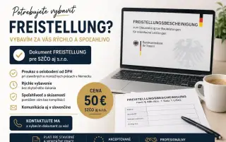 📄 FREISTELLUNG – VYBAVÍM ZA VÁS