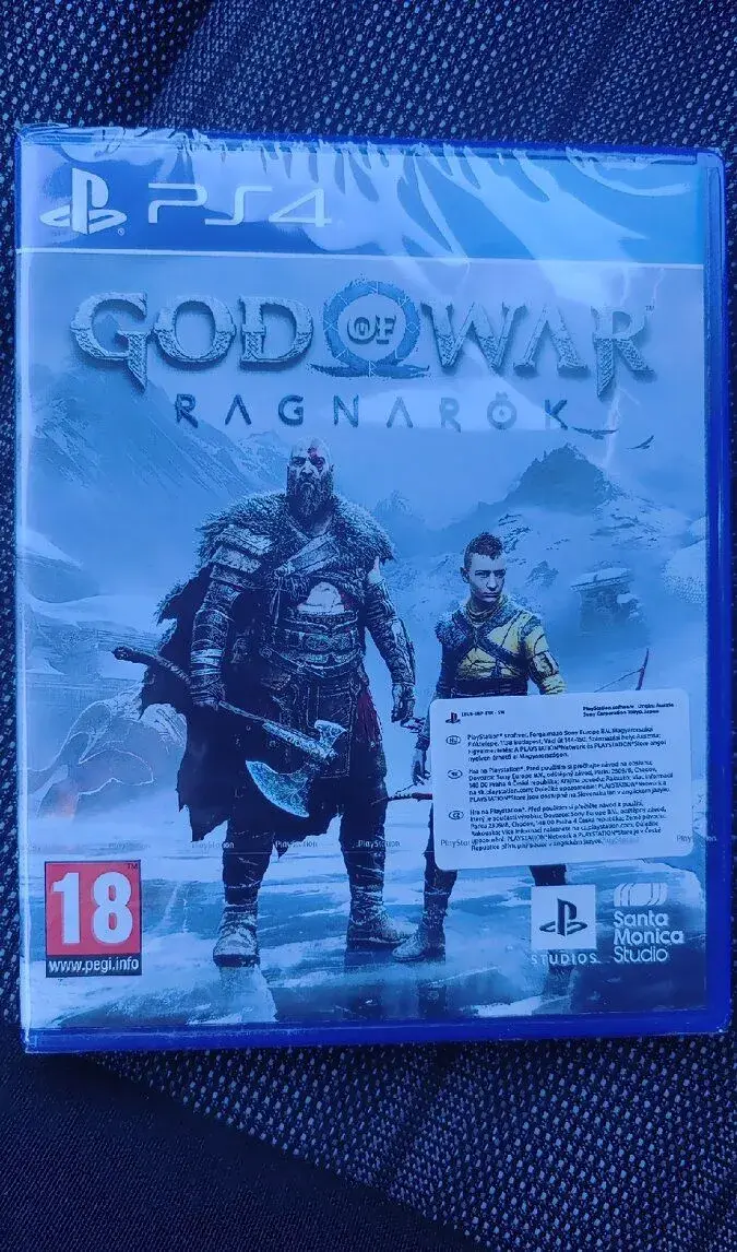 Novú nerozbalenú hru GoW RAGNAROK na konzolu PS4/PS5.