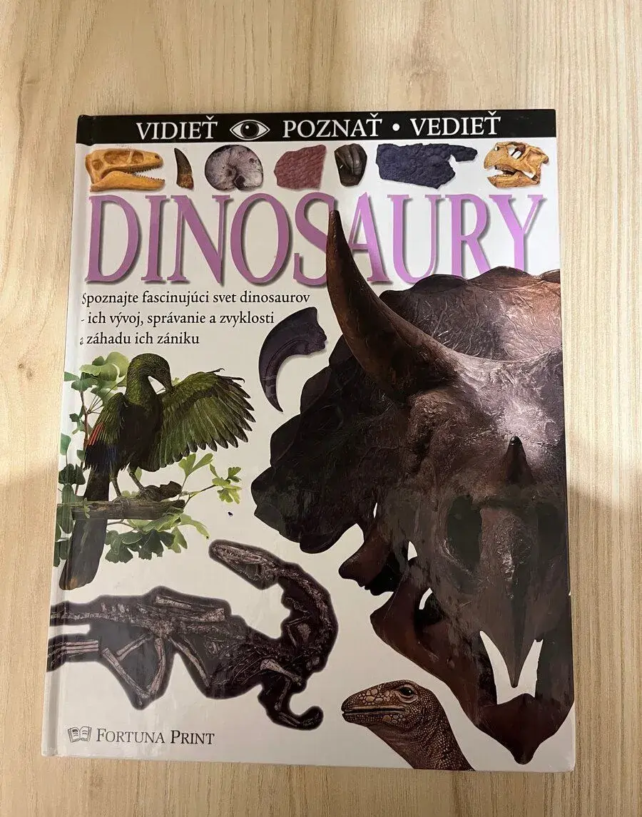 Kniha o dinosauroch pre deti