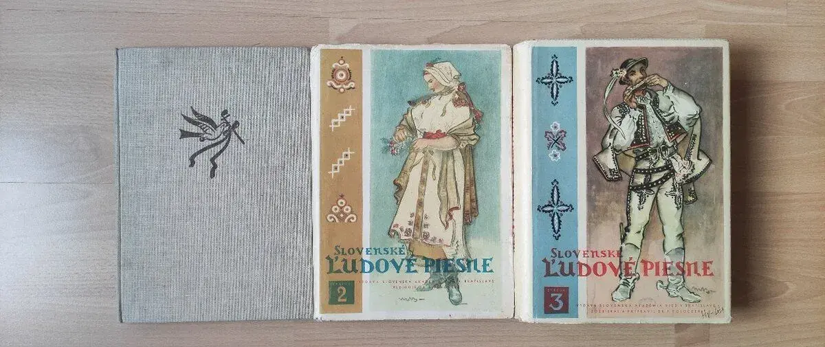 F.Poloczek - Slovenské ľudové piesne I,II a III.zväzok - RRR
