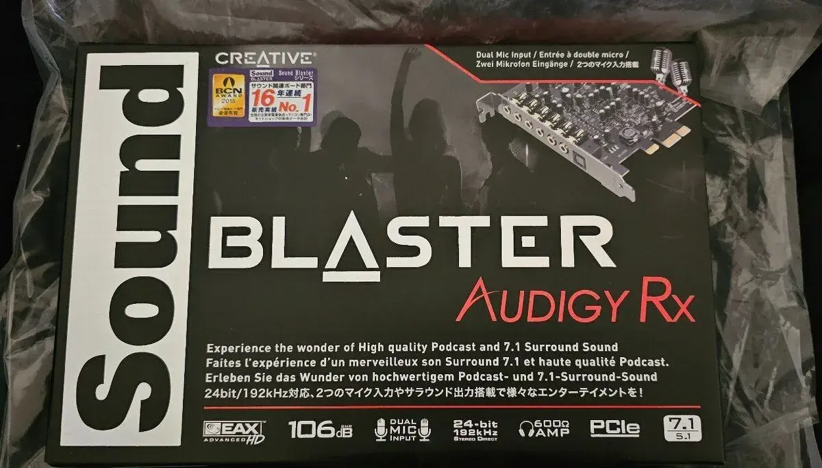 Sound Blaster Audigy RX 7.1 24-bit SB1550