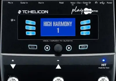 TC-Helicon Play Acoustic – profesionálny multiefekt na spev