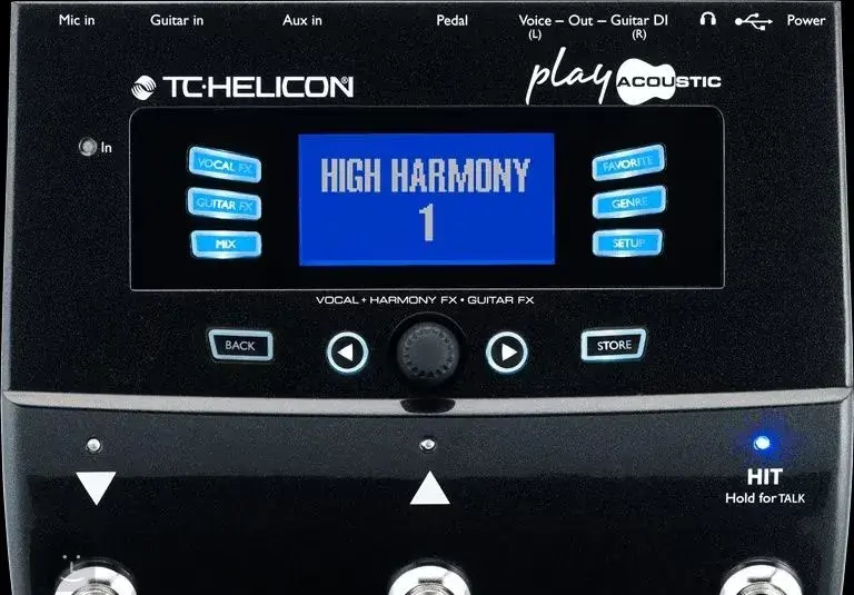 TC-Helicon Play Acoustic – profesionálny multiefekt na spev