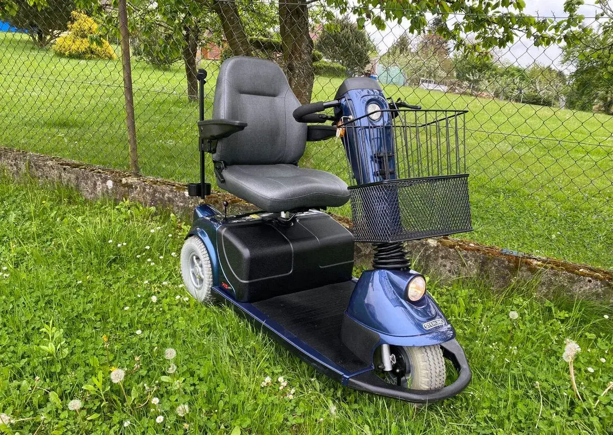 Elektrický skúter pre seniorov elektro trojkolka