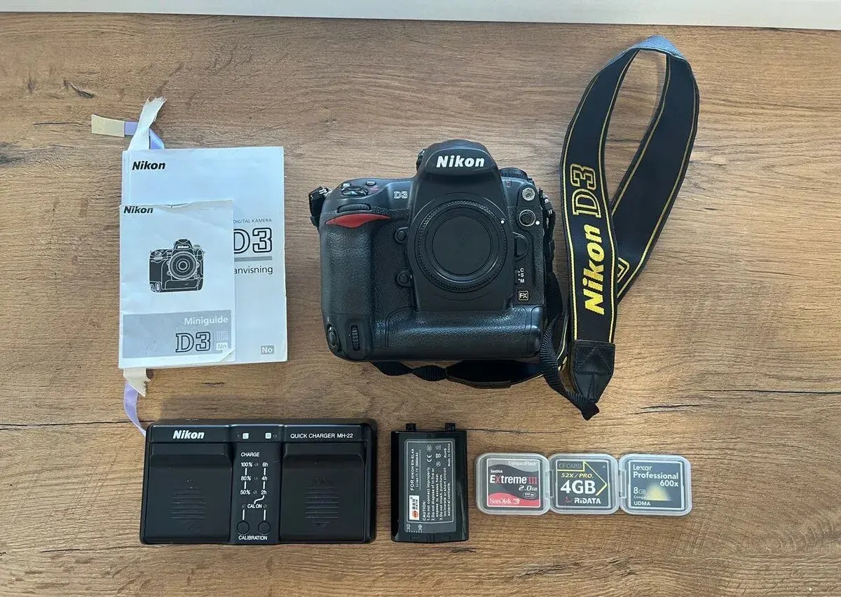 Nikon D3,Sigma 24-70mm +foto príslušenstvo