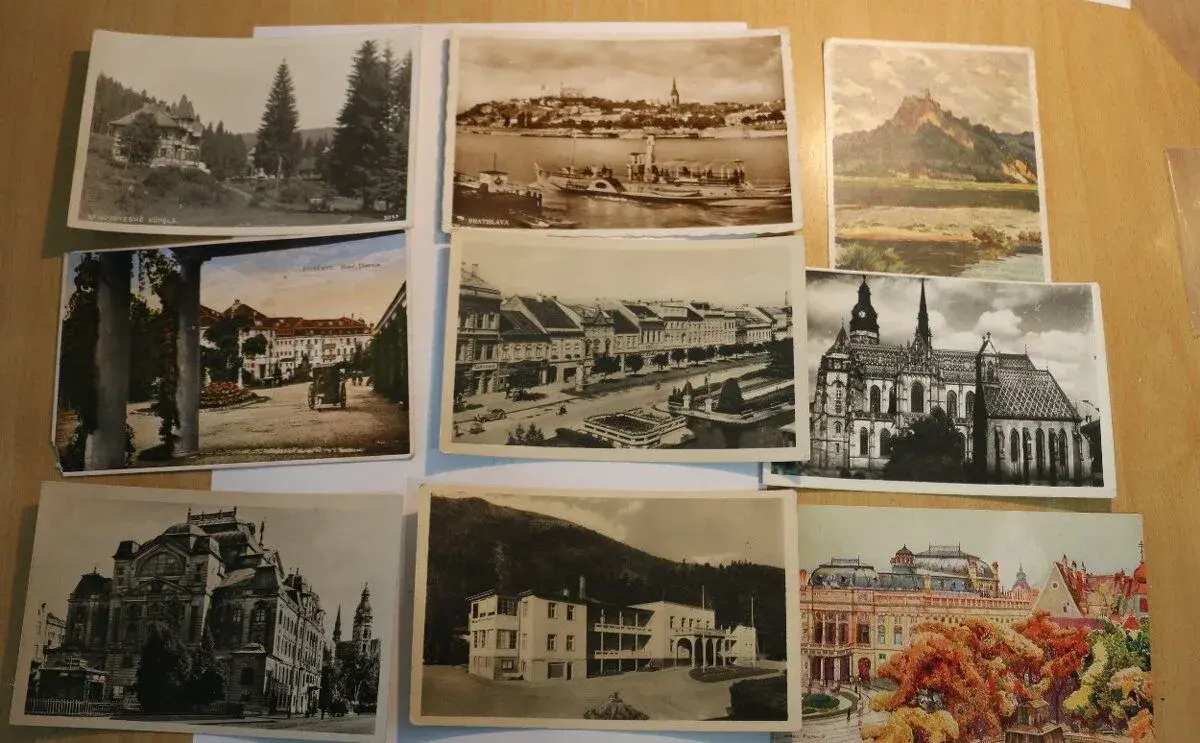 Staré pohľadnice mix - Slovensko (9ks)